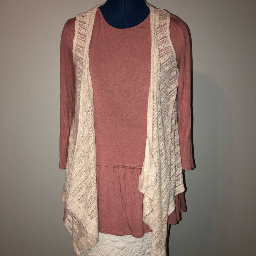 Mauve blouse